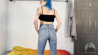 Plastic Panties Clown Pee Desperation - TRAILER (Full version on Fansly)