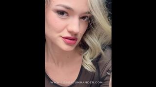 LOCKTOBER Chastity cage positive Femdom Milf POV "good boy" encouragement