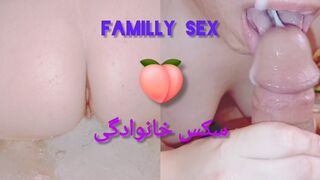 سکس رویایی داخل جکوزی با برادر ناتنی ، با بدنم حشریش کردم و براش ساک زدم ابشو ریخت توی دهن خواهرناتن