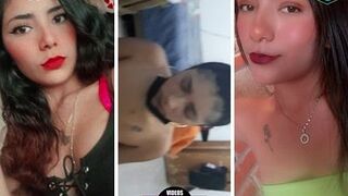 The cute skinny girl loves sucking cock.