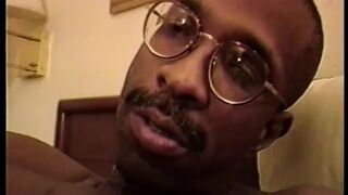 Playful white chick Barrett Moore is happy to meet huge black dong of Mr. 18 Inch